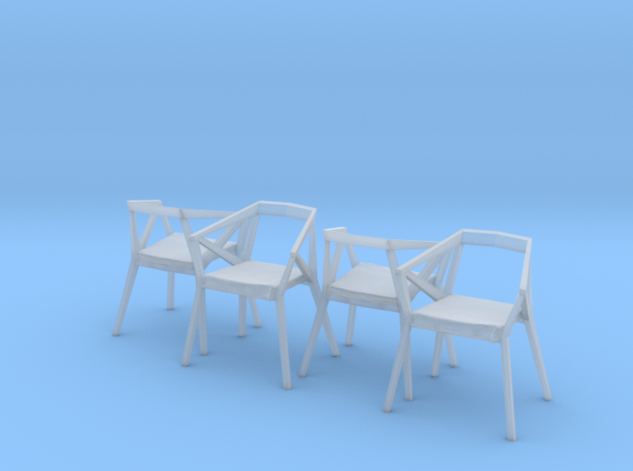 1:24 YY Chair Set 3d printed