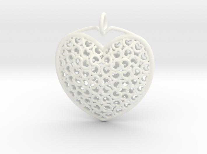 Heart Pendant 3d printed