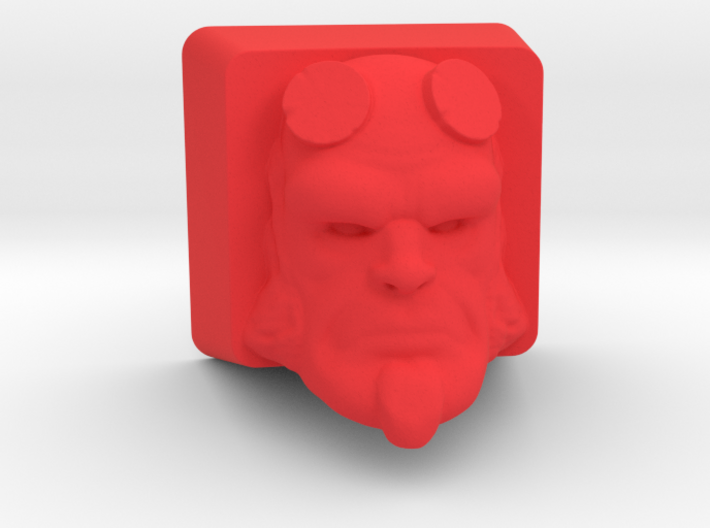 Cherry MX HellBoy Head Keycap 3d printed