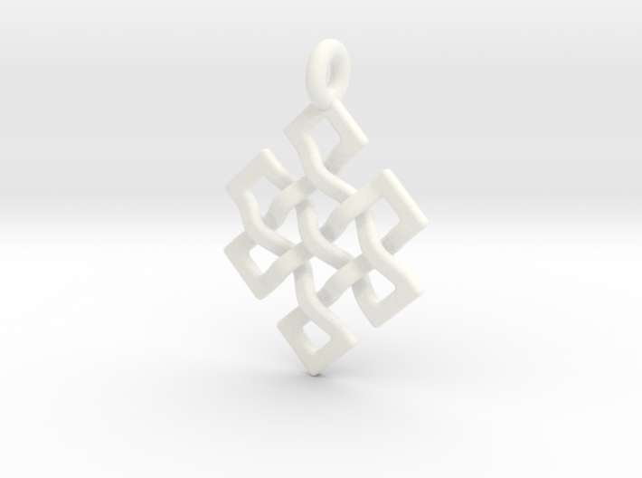 Eternal Knot 3d printed