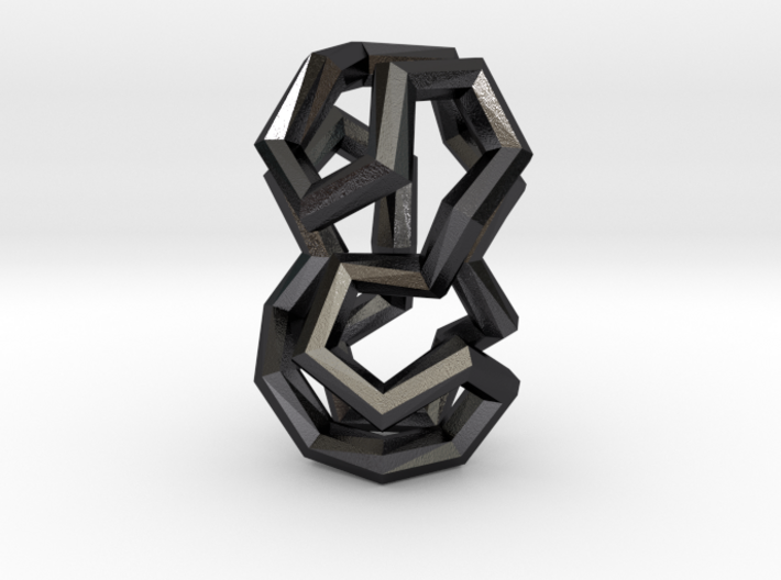 Stacked Dodecahedra Pendant 3d printed