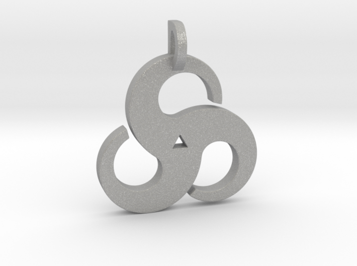 Triskelion Pendant 01 3d printed