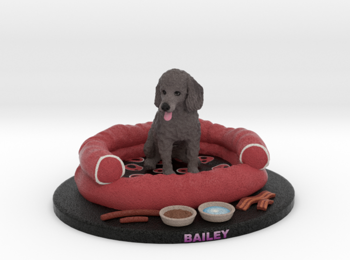 Custom Dog Figurine - Bailey 3d printed