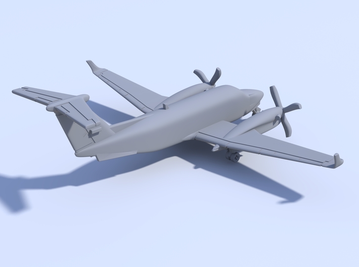 1:500_Beechcraft KingAir 350 [x2][A] 3d printed 