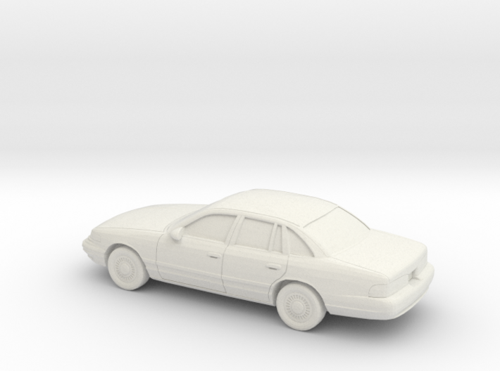 1/87 1995-97 Ford Crown Victoria 3d printed