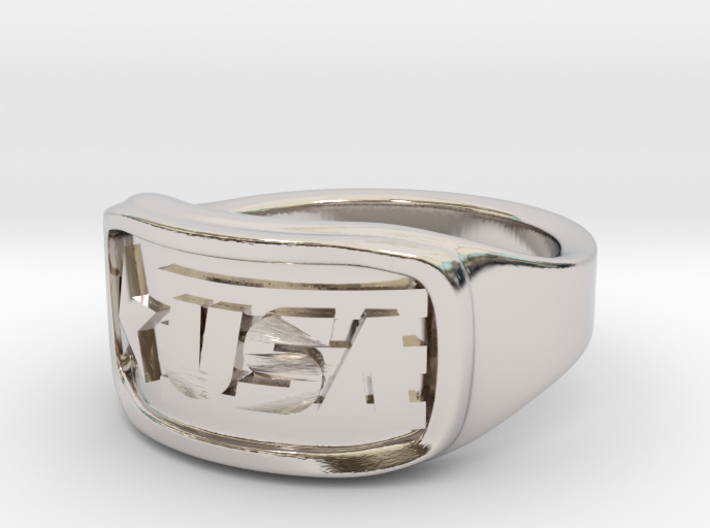 Ring USA 48mm 3d printed