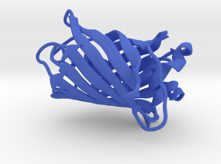 Cerulean Fluorescent Protein 3d printed 