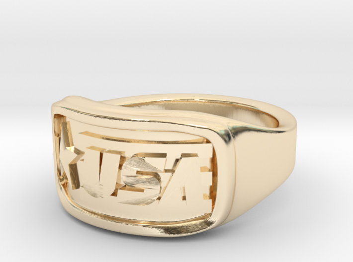 Ring USA 49mm 3d printed