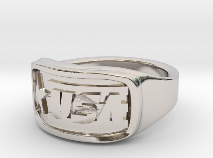 Ring USA 51mm 3d printed 