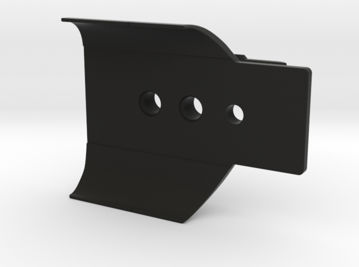 Non-rotating Arca-Swiss plate: Pentax D BG5 grip 3d printed 