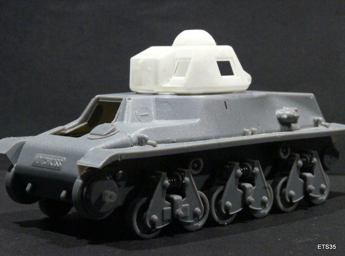 ETS35019 - APX-R turret with SA38 gun (1:35) 3d printed 