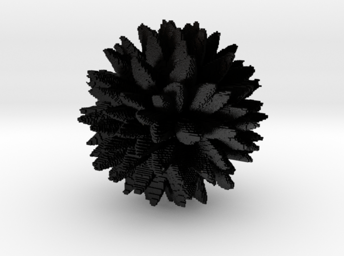 Blocky Low Poly Leafy 3d printed
