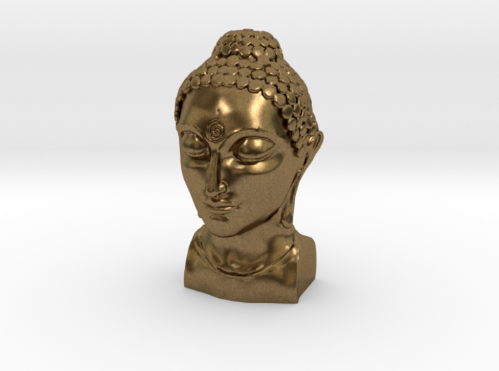 Bust of Buddha 3d printed