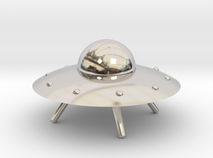UFO with Landing Gear 3d printed