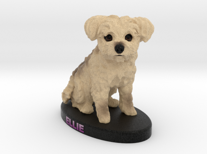 Custom Dog Figurine - Ellie 3d printed