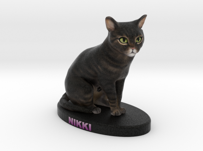 Custom Cat Figurine - Nikki 3d printed