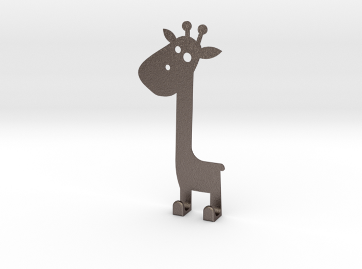 Wall clothes hanger - Giraf 3d printed