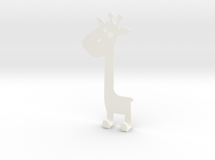 Wall clothes hanger - Giraf 3d printed 