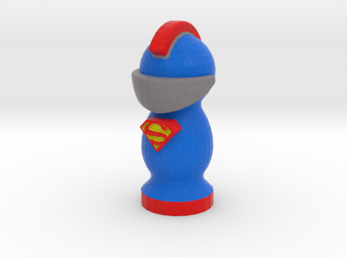 Catan Robber Knight Superman 3d printed