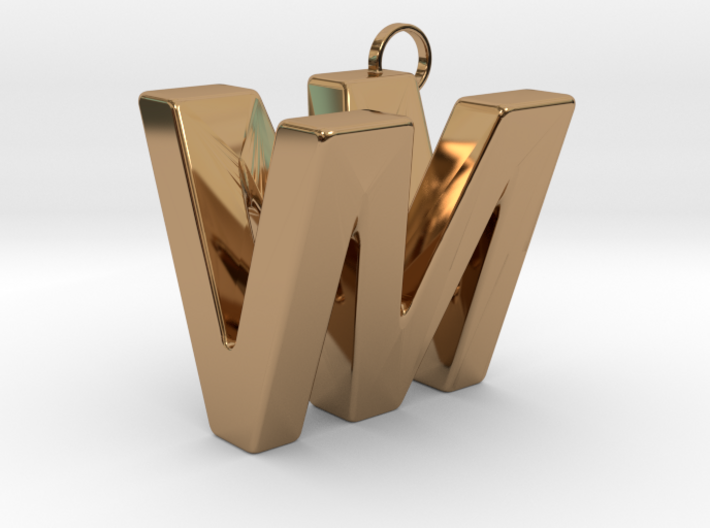 V&amp;M 3D Ambigram 3d printed
