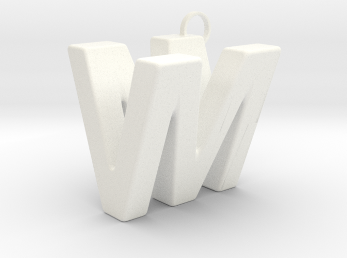 V&amp;M 3D Ambigram 3d printed