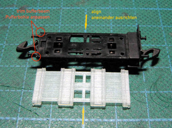 replacement bodies for Märklin BT 10 (2x) 3d printed 