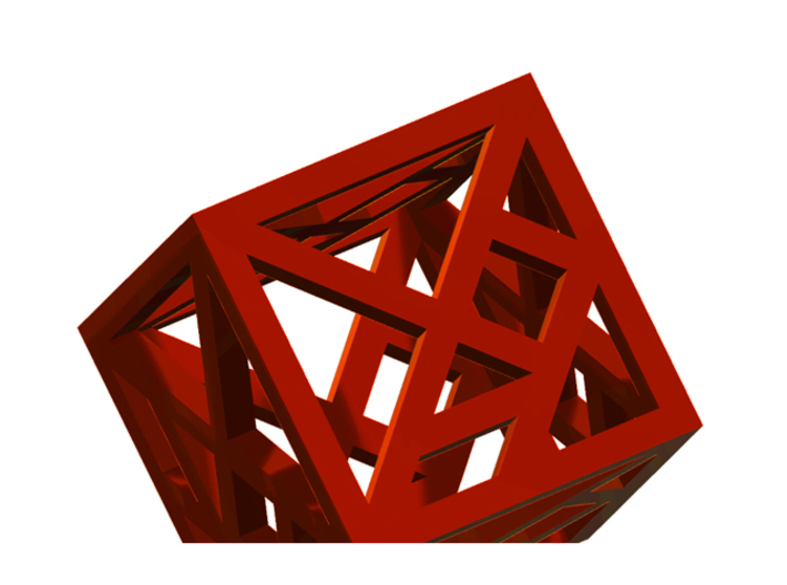 Tangram Tilt 3d printed A smaller version of the Tangram Cube