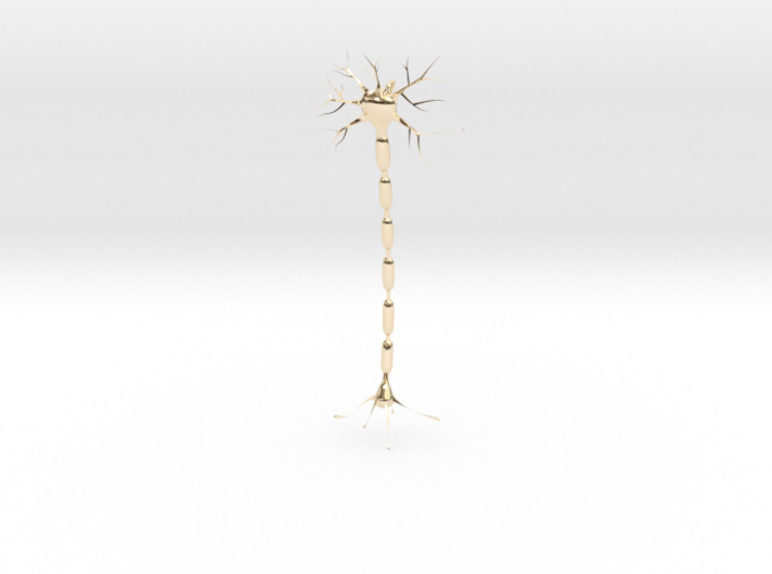 Neuron Pendant. 3d printed