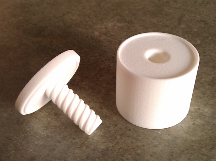 ring holder The Ringmaster Solid Tall 3d printed 