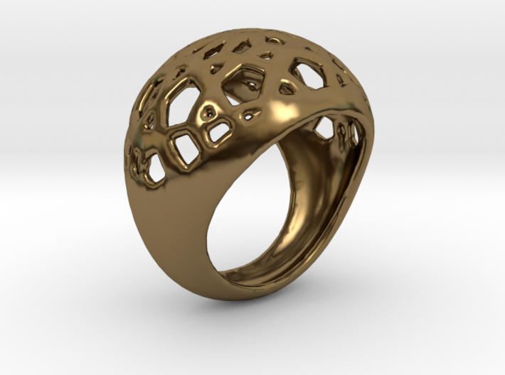 Jali Ring 3d printed