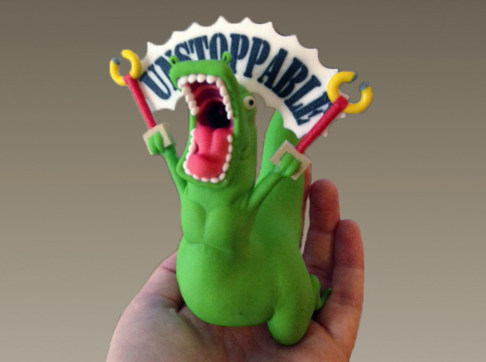 Unstoppable T-Rex 3d printed 