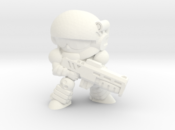 CORPORATION TROOPER (EYES RIGHT) 3d printed