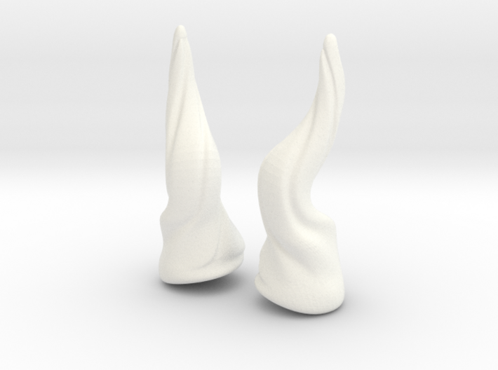 Horns Twist Vine: SD horns pointing up 3d printed