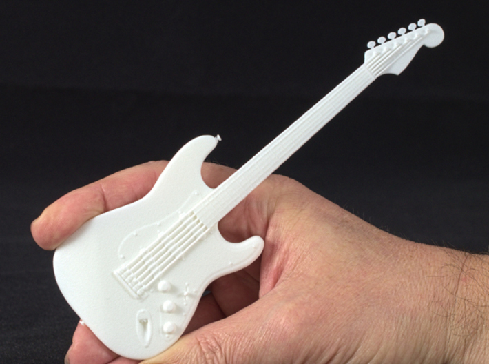 Fender Stratocaster, Scale 1:6 3d printed Stratocaster Scale 1:6 Slowhand