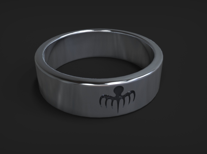 Spectre Ring size 10 (UK size T 1/2) 3d printed