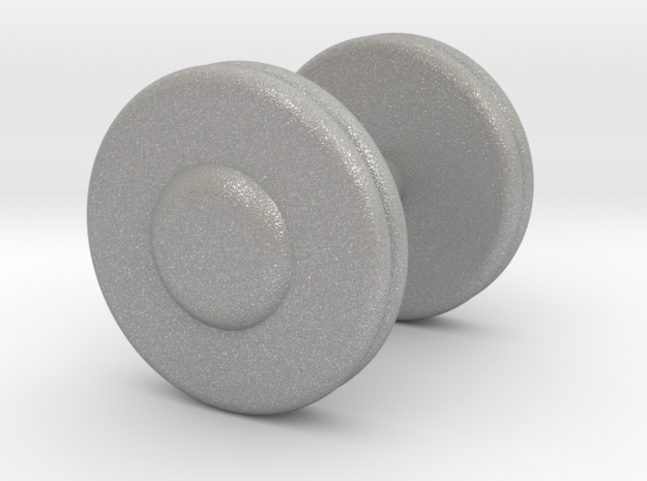 a Mini Troy Barbell Fixed Pro-Style Dumbbells 3d printed