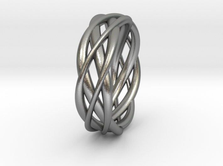 Mobius ring braid 3d printed
