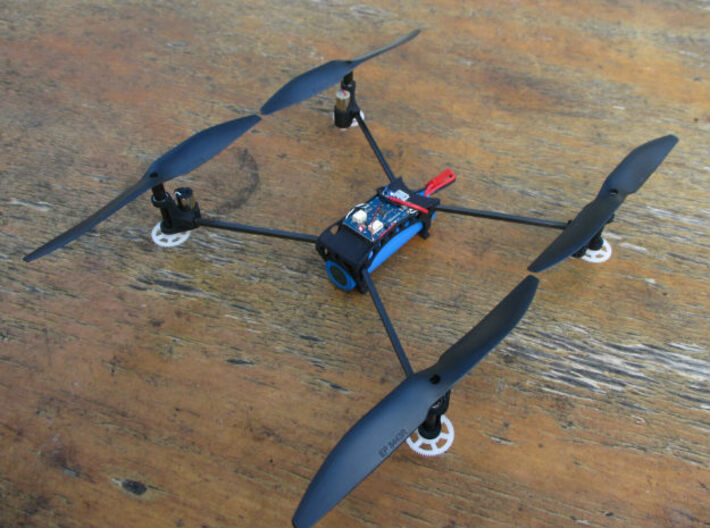 Honeycomb Drone Frame 3d printed