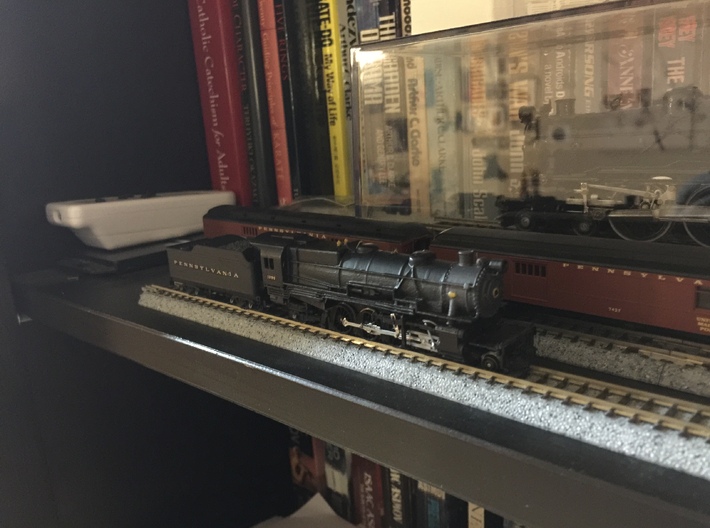 N Scale PRR L1 Shell for Kato Mikado Mechanism 3d printed 