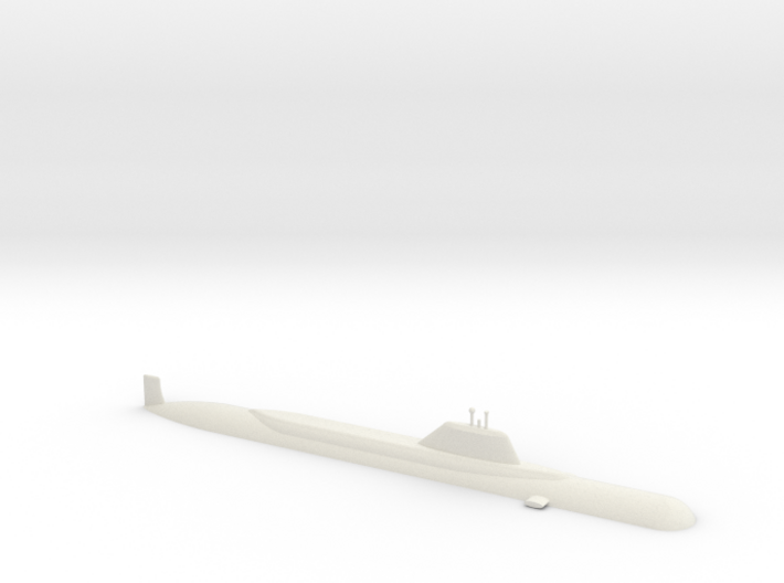1/600 Yasen Class Submarine (Waterline) 3d printed