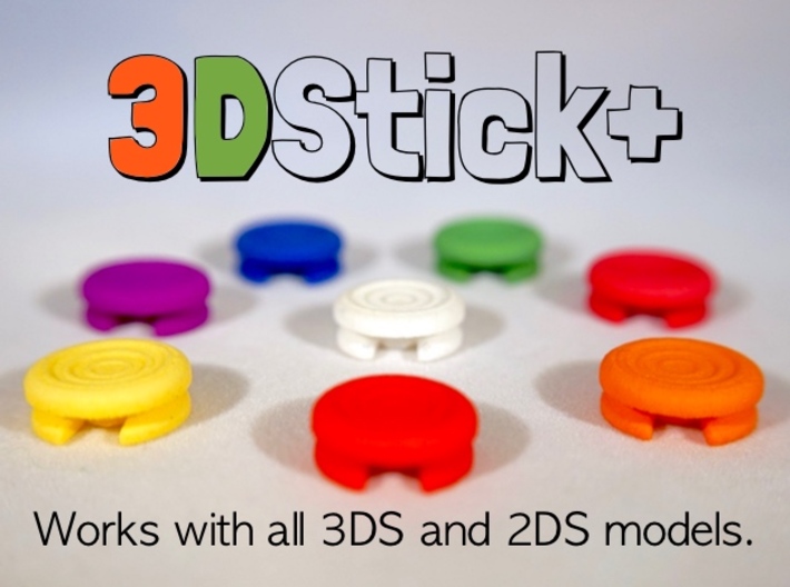 3DStick+ (3DS Circle Pad) 3d printed