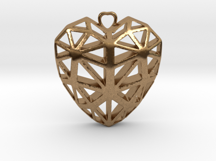 HEART pendant 3d printed