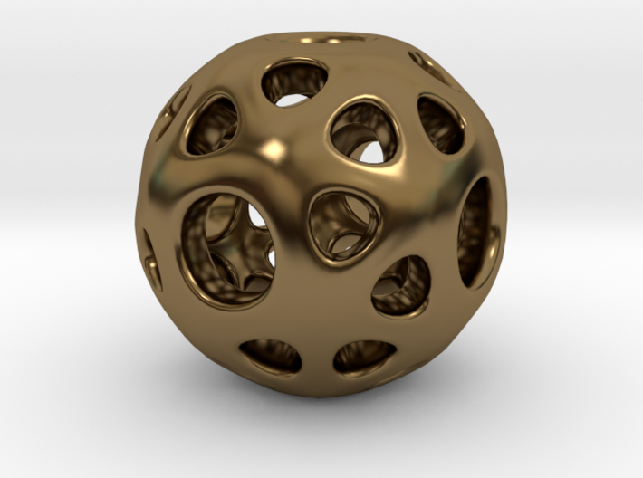 hydrangea ball 02 3d printed