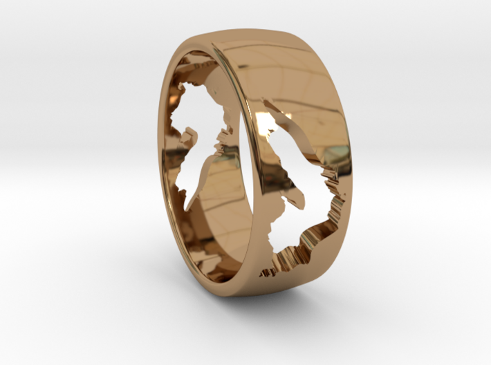 Lake Superior Ring 3d printed
