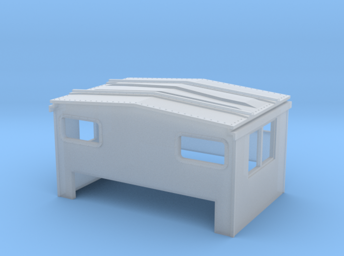 EV Cupola SCL Riveted Window 3d printed