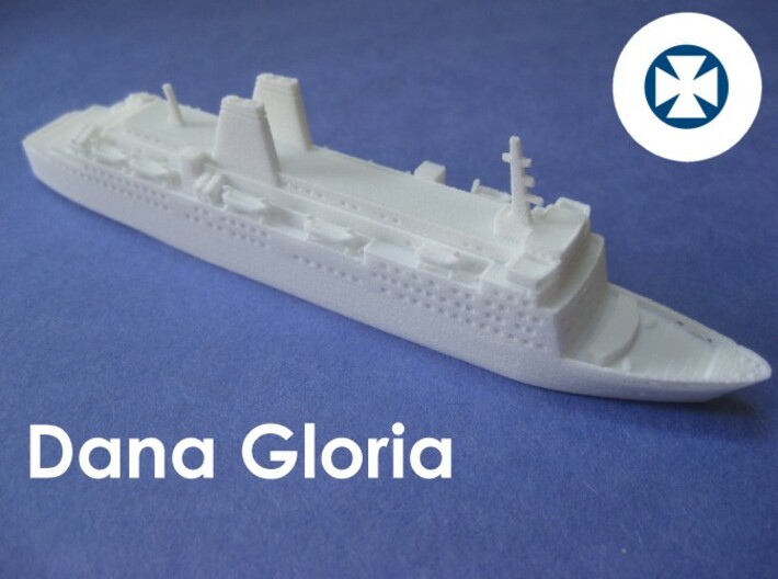 MS Dana Gloria (1:1200) 3d printed