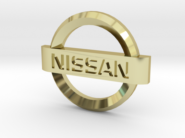 Nissan Flipkey Logo Badge Emblem 3d printed
