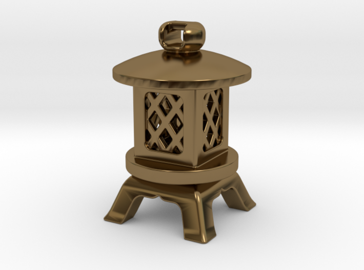 Japanese Stone Lantern A: Tritium (All Materials) 3d printed