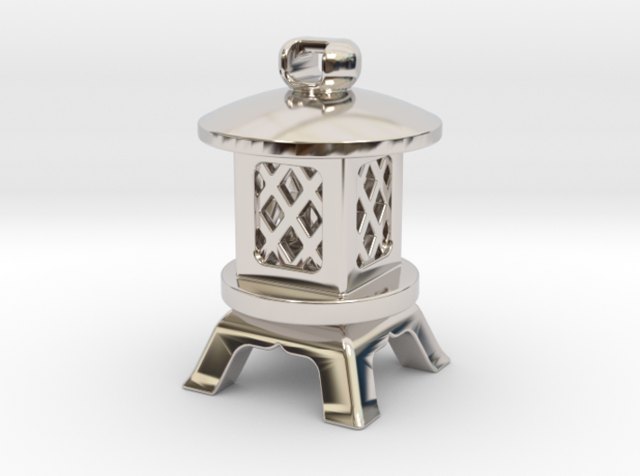 Japanese Stone Lantern A: Tritium (All Materials) 3d printed
