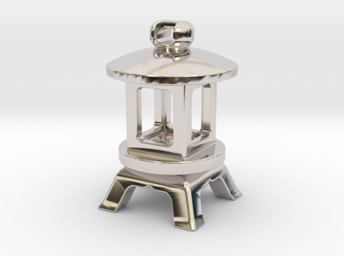 Japanese Stone Lantern B: Tritium (All Materials) 3d printed